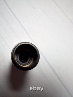 OLYMPUS Plan 10x/0.25? /- Microscope Objective Lens Used Untested