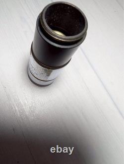OLYMPUS Plan 10x/0.25? /- Microscope Objective Lens Used Untested