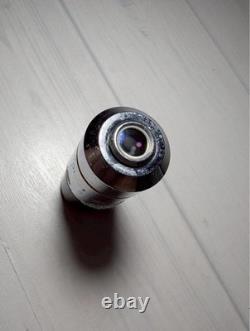 OLYMPUS Plan 10x/0.25? /- Microscope Objective Lens Used Untested