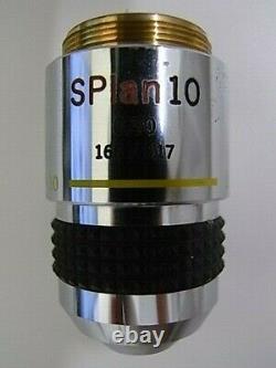 OLYMPUS SPlan 10X 0.30 160/0.17 Microscope objective lens