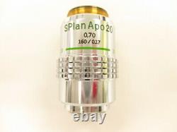 OLYMPUS SPlan s plan Apo Apochromat 20x 0.7 160/0.17 Microscope objective lens
