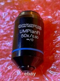 OLYMPUS UMPLANFI 50X/0.80 Microscope Objective Lens
