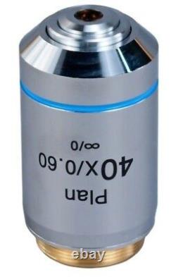 OMAX 40X/0.60 Infinity corrected PLAN Achromatic Microscope Objective Lens