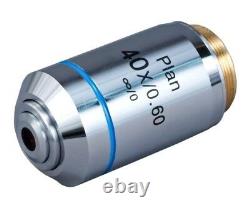 OMAX 40X/0.60 Infinity corrected PLAN Achromatic Microscope Objective Lens