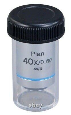 OMAX 40X/0.60 Infinity corrected PLAN Achromatic Microscope Objective Lens