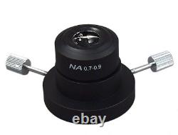 OMAX Advanced Oil Darkfield Condenser 100X Plan Iris Objective for Microscopes