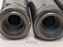 OPTEM FT100 FT140 FT180 FT200 FMOS C-Mount Microscope Fixed Tube Lens Lot Of 4
