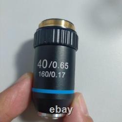 Objective lens for microscope set 40/0.65 3set, 10/0.25