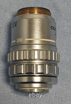 Olympus 101395 DApo 100 UV 1.30 oil 160/0.17 Microscope Objective Lens