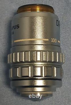Olympus 101395 DApo 100 UV 1.30 oil 160/0.17 Microscope Objective Lens