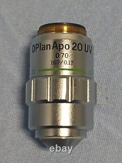 Olympus 101797 DPlan Apo 20 UV 0.70 160/0.17 Microscope Objective Lens