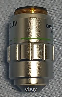 Olympus 101797 DPlan Apo 20 UV 0.70 160/0.17 Microscope Objective Lens