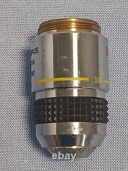 Olympus 125342 Splan 10 0.30 160/0.17 Microscope Objective Lens