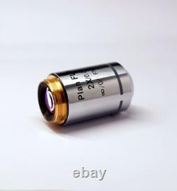 Olympus 2x RMS Infinite Semi-Apochromatic objective lens low power