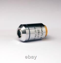 Olympus 2x RMS Infinite Semi-Apochromatic objective lens low power