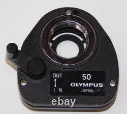 Olympus 50 50X DIC Nomarski Prism Microscope Objective Optics Lens Part Japan