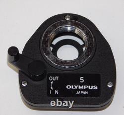 Olympus 5 5X DIC Nomarski Prism for Microscope Objective Optics Lens Part Japan