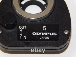 Olympus 5 5X DIC Nomarski Prism for Microscope Objective Optics Lens Part Japan