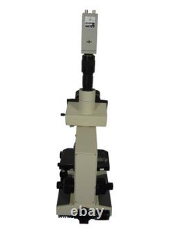 Olympus BH-2 Microscope with 3 Objective Lens and Diagnositc Instruments 0.7X