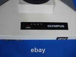 Olympus BH-2 Microscope with 3 Objective Lens and Diagnositc Instruments 0.7X