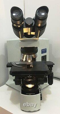 Olympus BX51 Microscope 4x 10x 40x 100x Olympus Objectives Lens Ships World Wide