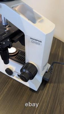 Olympus CH20 Microscope With 4 Objectives