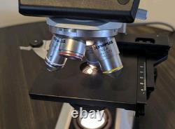 Olympus CH20 Microscope With 4 Objectives
