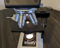 Olympus CH20 Microscope With 4 Objectives