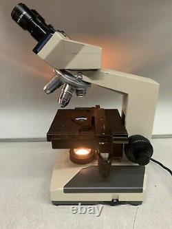 Olympus CH2 Microscope CHT with 100x/40x/10x/4x Objective Lens