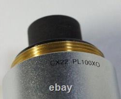 Olympus CX22 Infinity Correction Plan Objective lens Microscope Japan labo