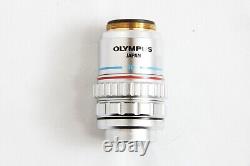 Olympus DApo 40x UV PL 1.30 oil 160/0.17 Microscope Objective Lens #5389