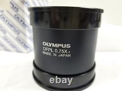 Olympus DFPL 0.75x Objective for SZX9 and SZX10 Stereo Microscope Lens