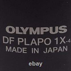 Olympus DF PLAPO 1X-4 Objective Lens For SZX Series Stereo Microscope, 81mm WD