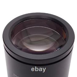 Olympus DF PLAPO 1X-4 Objective Lens For SZX Series Stereo Microscope, 81mm WD