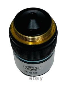 Olympus HI PlanApo 100/1.3 100x Microscope Objective Lens 40053 Made in Japan