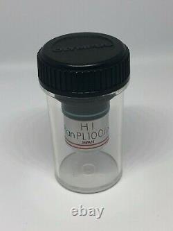 Olympus HI Plan PL100 /1.25 Microscope Objective Lens