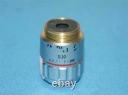 Olympus IC5 Mplan 5 0.10 Microscope Objective Lens