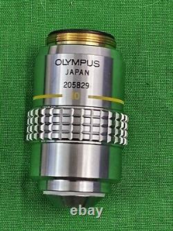 Olympus Japan S Plan Apo 10 1ox 0.40 160/0.17 Microscope Objective