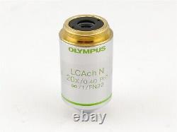 Olympus LCACHN20XPHP Microscope Objective Lens LCAch N 20x/0.40 PhP, ? /1/FN22