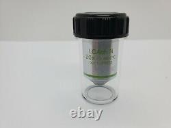 Olympus LCAch N 20x / 0.40 IPC VIS 2 /1 FN22 Microscope Objective Lens
