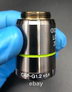 Olympus LCPlanFl 20x /0.40? / CAP-G1.2 ± 0.5 Microscope Objective Lens
