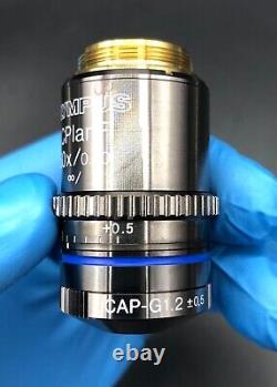 Olympus LCPlanFl 60x /0.70? / CAP-G1.2 ±0.5 Microscope Objective Lens