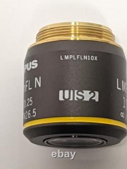 Olympus LMPLFLN10X LMPlanFL N 10X/0.25 UIS2 21mm LWD Microscope Objective