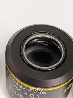 Olympus LMPLFLN10X LMPlanFL N 10X/0.25 UIS2 21mm LWD Microscope Objective