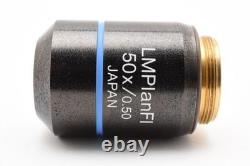 Olympus LMPlanFl 50x 0.50 Infinity Microscope Objective Lens Good Condition