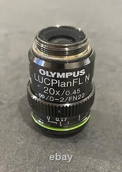 Olympus LUCPLFLN20X 20x/0.45 Microscope Objective Lens