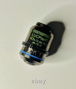Olympus LUCPLFLN40XPH LUCPlanFL N 40x/0.60? /0-2/FN22 Microscope Objective Lens