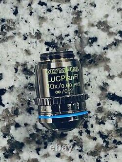 Olympus LUCPLFLN40XPH LUCPlanFL N 40x/0.60? /0-2/FN22 Microscope Objective Lens