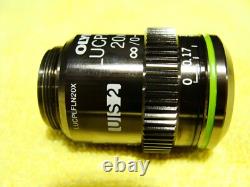 Olympus LUCPlanFL N 20x LUCPLFLN20X UIS 2 Microscope Objective Lens LWD FN22