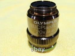 Olympus LUCPlanFL N 20x LUCPLFLN20X UIS 2 Microscope Objective Lens LWD FN22